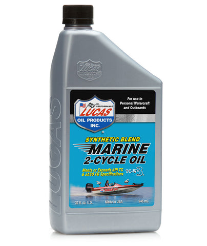 Synthetic Blend 2-Cycle Marine Oil Quart