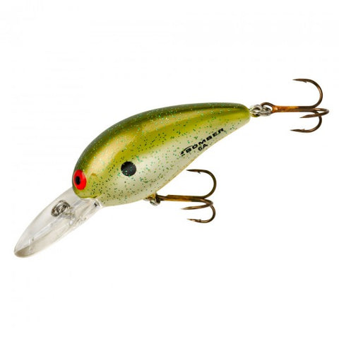 BOMBER MODEL A 2 1/8 3/8OZ B06ASPP IN BEAUTIFUL SPECKLED PERCH COLOR