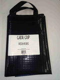 Black Weigh-in Bag with Mesh Insert