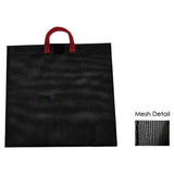 Black Weigh-in Bag with Mesh Insert